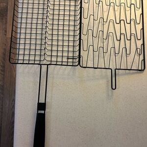 Non-Stick Black Grill Basket